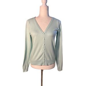 Divided v-neck cardigan